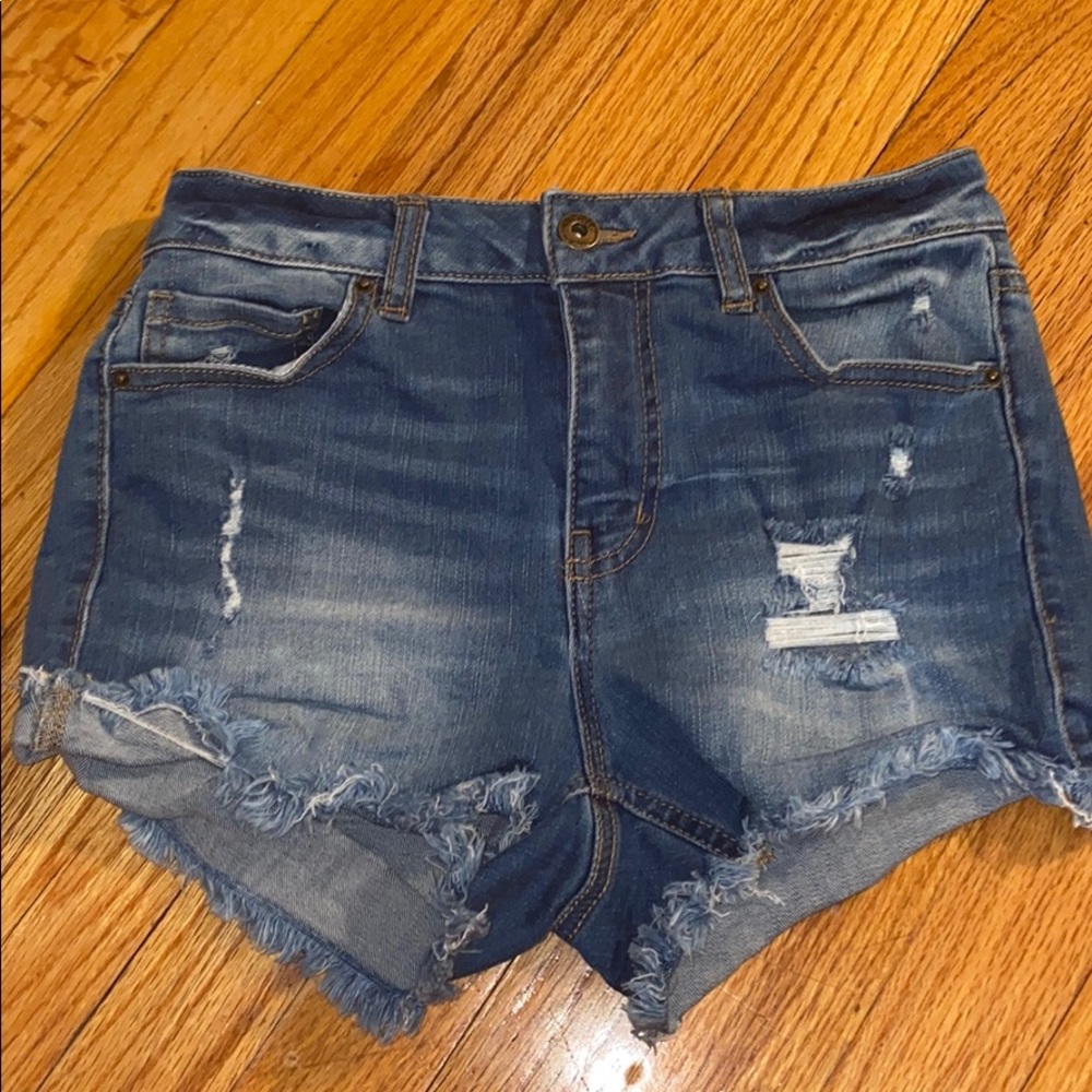 Blue Denim High Rise Jeans